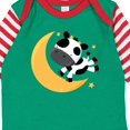 thumbnail image 4 of Inktastic Cow over the Moon Rhyme Boys or Girls Long Sleeve Baby Bodysuit, 4 of 5