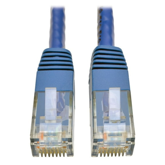 Tripp Lite 20ft Cat6 Gigabit Molded Patch Cable (RJ45 M/M), Blue