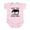 Petal Pink, variant on CafePress - Save The Chubby Unicorn Baby Light Bodysuit - Baby Light Bodysuit, Size Newborn - 24 Months