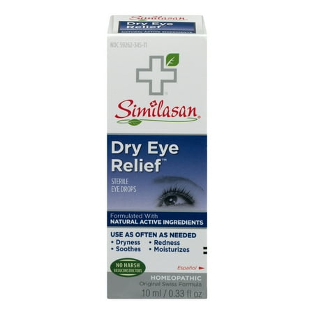Similasan Dry Eye Relief Sterile Eye Drops, 0.33 FL OZ