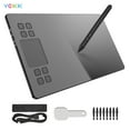 thumbnail image 1 of VEIKK A50 Graphics Tablet 10x6 Inch 5080LPI Resolution 8192 Pressure Levels Battery-free Pen Black, 1 of 6