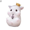 thumbnail image 3 of Joernso Resin Dollhouse Miniature Cute Cartoon Peeling Peanut Hamster Mini Ornaments, 3 of 6
