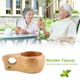 thumbnail image 3 of Taza de café de madera,Taza de café de madera Taza de café de madera Taza de beber de madera Construcción robusta, 3 of 8