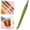 Green, variant on Clearance Sale! 1PC Food-Shaped Gel Pen, 0.5mm Pepper Novelty Ballpoint for Creative Writing, Plastic, for Office & Home, (17cm, Red)
