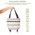 thumbnail image 3 of Carrito De La Compra De Comestibles, Carrito De La Compra Plegable, Bolsa De Asas, Extensible, Plegable, Respetuoso Con El Medio Ambiente Inevent HA024466-03, 3 of 5