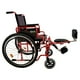 thumbnail image 2 of Silla De Ruedas Todo Terreno Con Elevapiernas Y Descansabrazos Abatibles Eko Roja Eko Mobility WXTT19RJUEPAP, 2 of 3