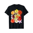 thumbnail image 1 of Flowers of Mexico Word Art - Mexican Pride T-Shirt, 1 of 6