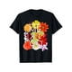 thumbnail image 1 of Flowers of Mexico Word Art - Mexican Pride T-Shirt, Men's Comfy T-shirt, Crew Neck, Short Sleeves, Graphic Tee Men's Summer Outdoor Clothes, Men's Clothing, Tops For Men, Casual Sporty Tee, 1 of 6