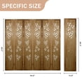 thumbnail image 4 of Hofitlead 6 Panel Carved Wood Room Dividers 5.6FT Room Divider Folding Privacy Screen Freestanding Wooden Screen Room Divider Room Separation for Bedroom Living Room Office Restaurant(Natural Color), 4 of 8