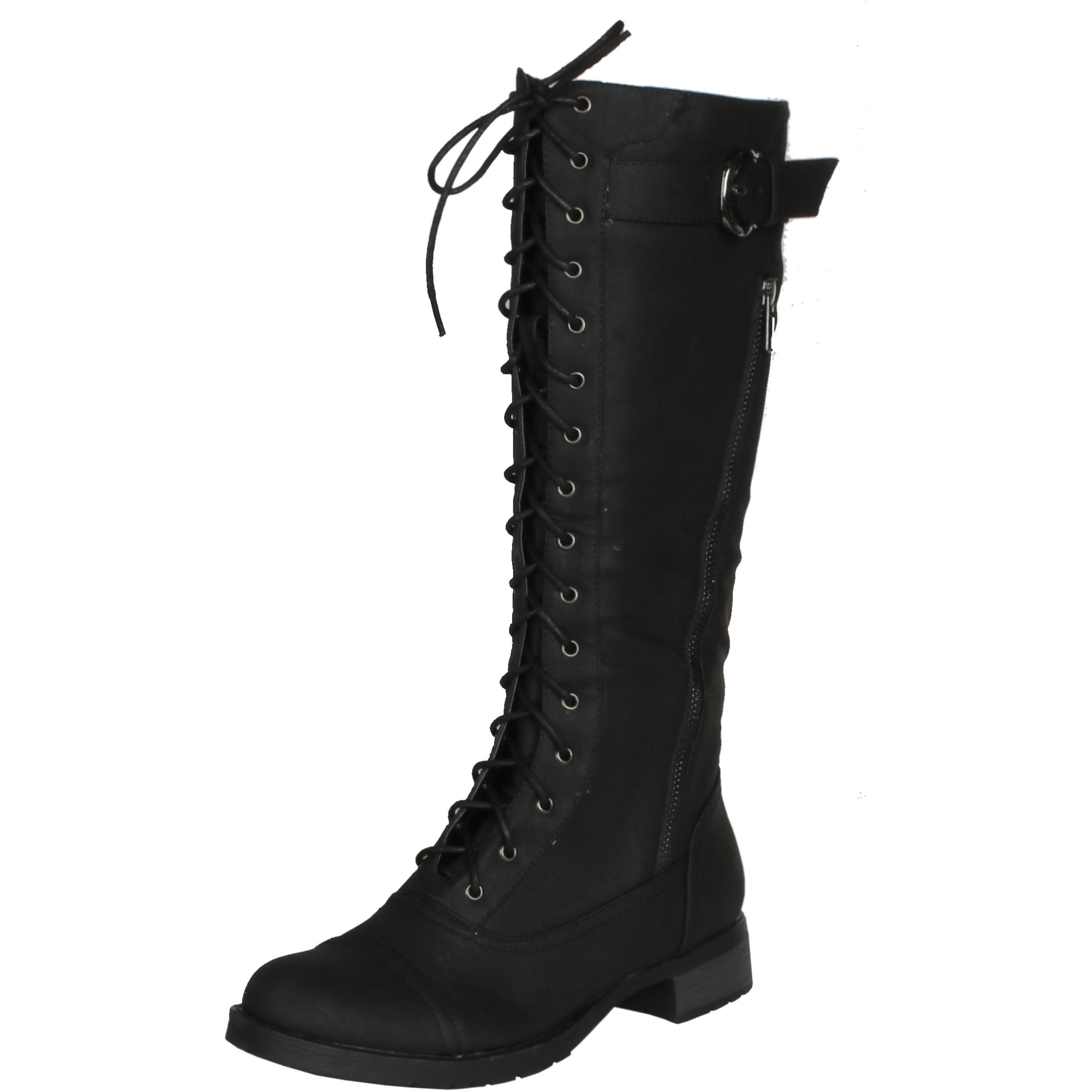 womens tall black boots size 9