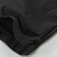 thumbnail image 6 of BXINGOHAI Men's Loose Drawstring Linen Long Shorts Summer 3/4 Below Knee Capri Pants Today Sales Black,4XL, 6 of 6