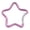 Pink, variant on Aluminum Alloy Star Carabiner Keychain 1.93", Spring Locking Climbing Buckle Clip for Backpack, Camping, Hiking, Traveling & Outdoor Gear, Light Purple