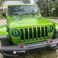 thumbnail image 5 of Beast Eyes Headlight Decals Pair, Eye Decals for Jeep Headlights, Round Headlight Decal, 3D Stereo Eyes Headlight Decal Stickers (Green), 5 of 6