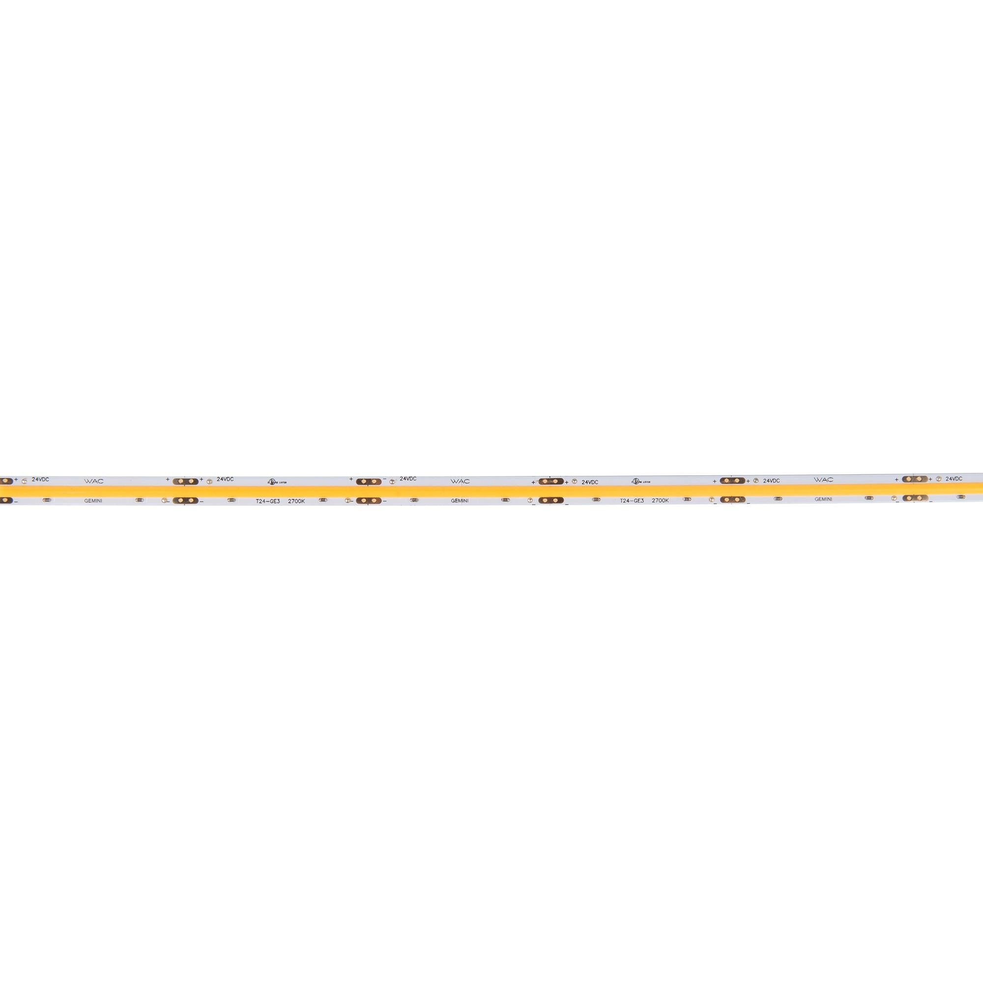 T24-GE2-24-27WT WAC Limited Gemini - 52.8W 1 LED Tape Light-0.38 Inch Tall and 288 Inch Length-White Finish-2700 Color Temperature