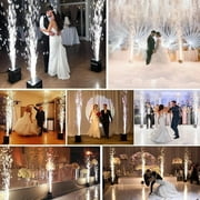 4Pack Cold Spark Machine DMX Firework Machine 3-16ft Adjustable for Wedding Stage Party DJ Disco,White