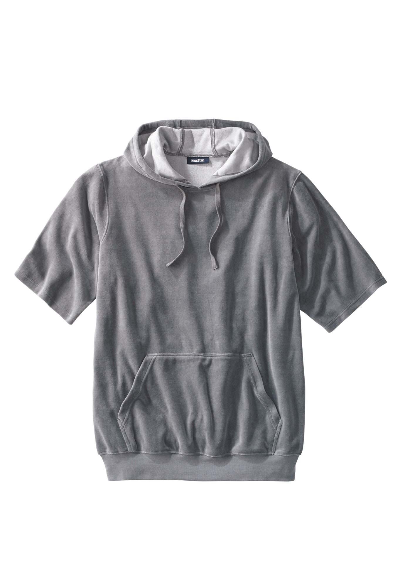 big and tall short sleeve hoodie