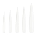thumbnail image 1 of OULII 120Pcs Transparent Artificial Nails Sturdy Fake Nail Extensions for Easy Creative Nail Art, 1 of 6
