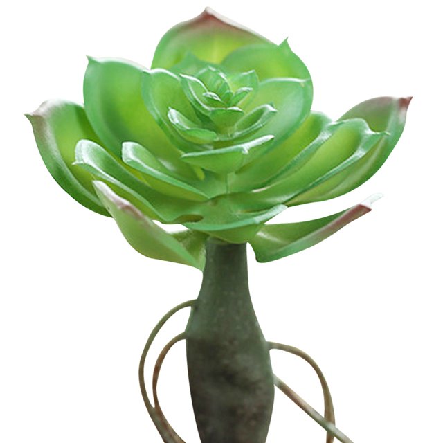 Coofit Mini Artificial Succulent DIY - Faux Succulent Plant Plastic Greenery Decoration