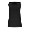 thumbnail image 7 of Mlzmgr Cotton Tank Tops for Men Hooded Sleeveless Top with Pockets Outdoor Running Sports Men's Tanks, 7 of 7