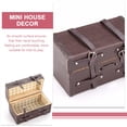 thumbnail image 2 of VERDANVERSE 2 Pcs Mini Valise Micro-Scène pour Décoration Maison Style Rétro, 2 of 7