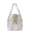 thumbnail image 3 of MIFORINES Bolso de mano con asa superior en forma de almohada de gelatina de verano para mujer, bolso de cristal transparente de Color caramelo, 3 of 5