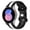 Black-White, variant on For Garmin Forerunner 55 20mm Butterfly Buckle Two-color Silicone Watch Band