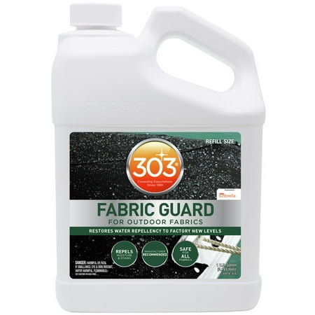 - 303 (30674) Marine Fabric Guard, Water Repellency and Stain Protection, Gallon