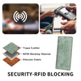 thumbnail image 6 of FALAN MULE Ultra Slim Thin Women Wallet RFID Blocking Card Holder Leather Bifold Ladies Wallet, 6 of 7