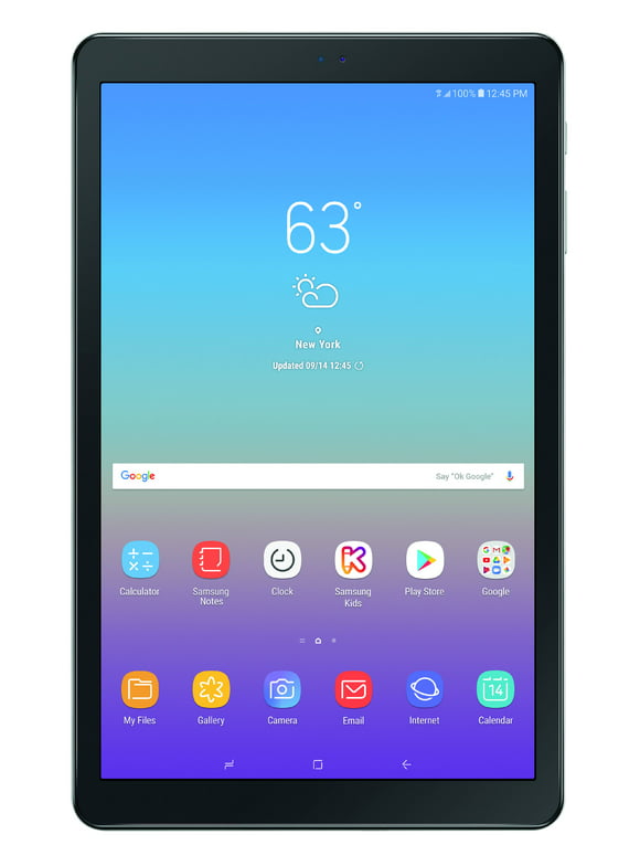 Samsung Galaxy Tab A with Wi-Fi 10.5" Touch Screen Tablet PC with Charging Dock Featuring Android 10. 5