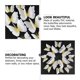 thumbnail image 5 of FESTFENDS 12Ud De Pared 3D PVC Amarillo Para Ambiente Moderno, 5 of 6