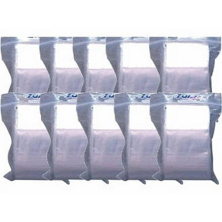 Ziplock 2x3 Small Recloseable Clear Poly Bags, 2 mil, Case