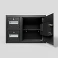 thumbnail image 3 of Steel Security Safe and Lock Box with Electronic Keypad - Secure Cash, Jewelry, ID Documents, Black,1.85 Cubic Feet, 3 of 6