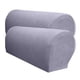 thumbnail image 5 of 2 protectores de reposabrazos, protectores de sillón, funda de sillón, funda de sillón, gris, 5 of 9