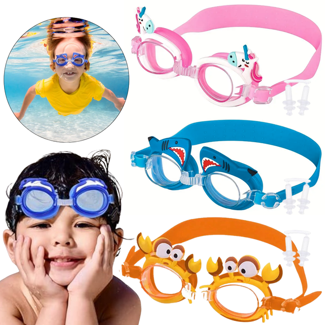 Gafas Natación Diseño Infantil Googles Niño Acuáticos Agua