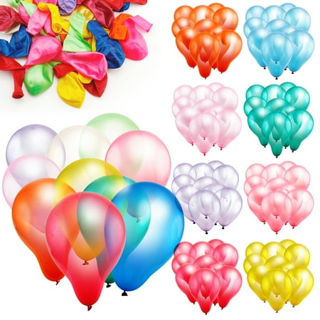 Ratatouille Birthday Party - 100pcs 10 inch Colorful Round Birthday Wedding Party Latex Balloon Decor Decoration