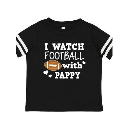 

Inktastic I Watch Football with My Pappy Gift Toddler Boy Girl T-Shirt