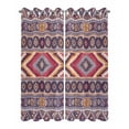 thumbnail image 2 of nqOlkjepod Outdoor Curtains for Patio Waterproof, Southwest Aztec Outdoor Privacy Panels Grommet, Country Retro Ethnic Geometric Motifs Blackout Outside Curtains for Porch/Cabana 54"x108", 2 Panels, 2 of 8