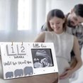 thumbnail image 5 of Pregnancy Countdown Week Frame - Baby Photo Souvenir Wooden Display for Ultrasound & Milestones - Heartfelt Gift for Expecting Parents - Durable Home Decor Keepsake, 5 of 7