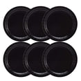 thumbnail image 2 of Amscan Big Party Pack 7" Round Paper Plates, Jet Black, 50 Plates Per Pack, Set Of 2 Packs, 2 of 3