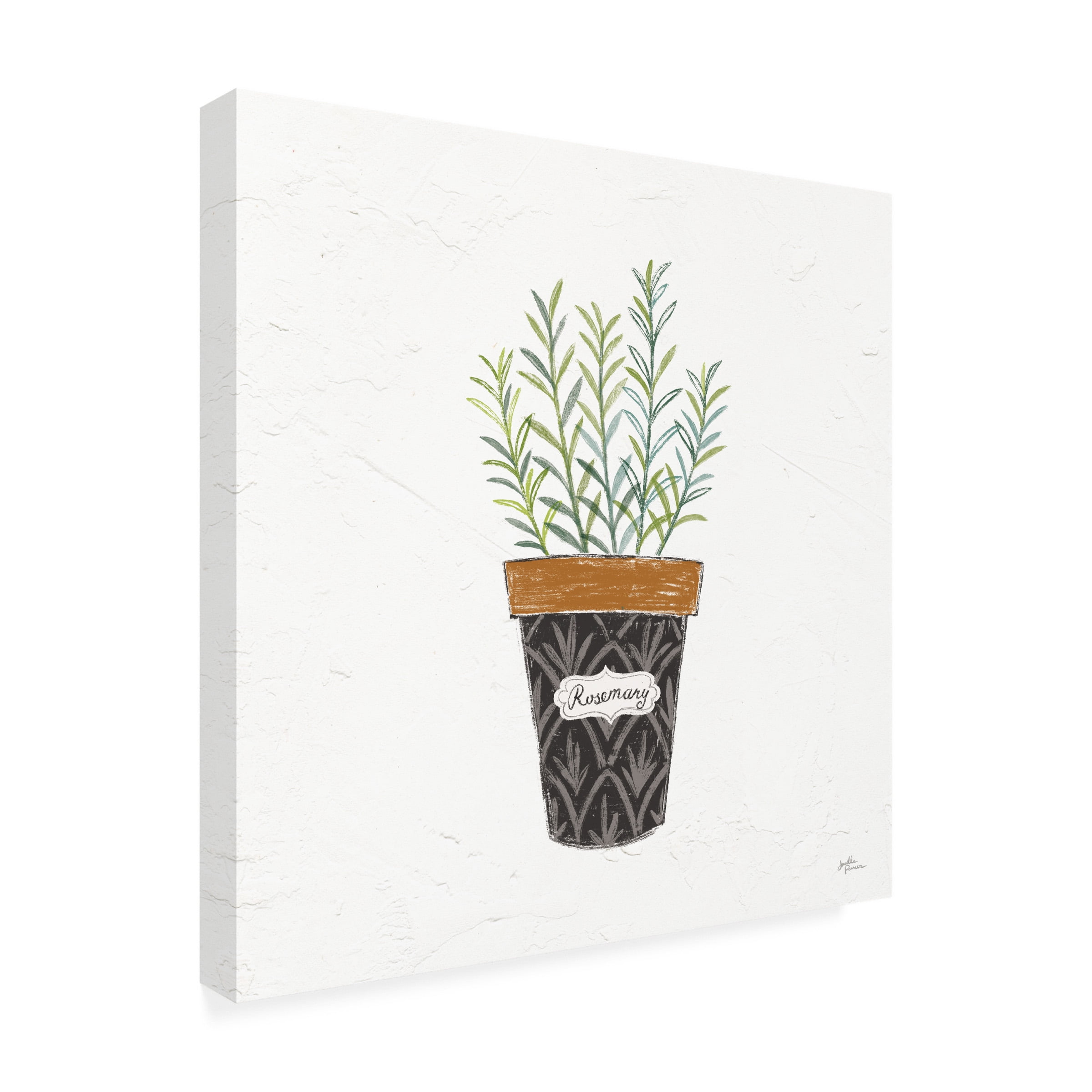 Janelle Penner 'Fine Herbs IX' Canvas Art