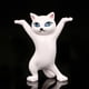 thumbnail image 3 of Decoración de escultura de de adorno de estatuilla de gatos lindos paquete de 2 Sunnimix Escultura de estatua de gato, 3 of 7