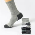thumbnail image 5 of ZHENHONG Compression Socks Men Wool Hiking Socks For Men Women Wool Socks With Cushion For Camping Hunting Work Compression Socks, 5 of 7