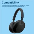 thumbnail image 4 of MMOBIEL Ear Pad Replacement for Sony WH-1000XM5 Black, 4 of 5