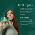 thumbnail image 4 of ALODIA Anti-Breakage Nourishing Hair Styling Butter Crème (8.5floz/250ml) | Length Retention For Healthy Waves, Curls & Coils, 4 of 11