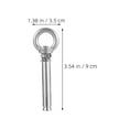 thumbnail image 2 of FRCOLOR 2 Pcs Stainless Steel Expansion Screw 9.00X3.50X2.00CM Silver, 2 of 8