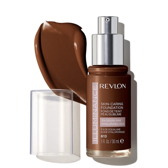Base de maquillaje líquida Revlon Illuminance 613 Honey Java