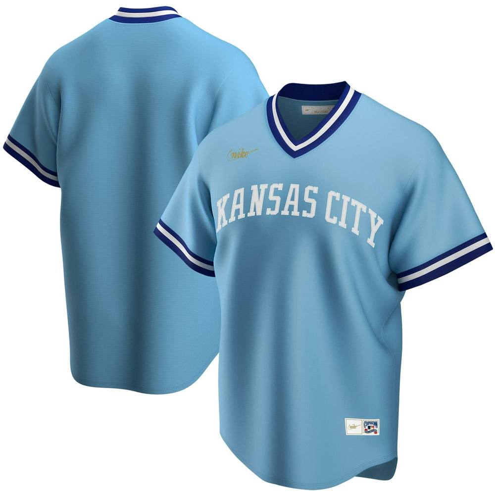 Kansas City Royals Nike Road Cooperstown Collection Team Jersey Light