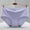 Purple, variant on Blmnix Pink 2024 Womens Panties Bikini Nylon Seamless Silk Underwear for Women Microfiber 1PC, M-XXL