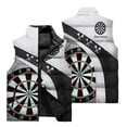 thumbnail image 3 of Chaqueta sin mangas para hombre con estampado 3D para uso diario, informal, holgada, cómoda y con estilo para el bar y el club de dardos, 3 of 4