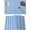 Blue, variant on Placemats Set of 4, Yellow Washable Wipeable Table Mats for Dining Tables, Country French Rustic Buffalo Plaid Modern Art Indoor Outdoor Waterproof Kitchen Place Mats for Holiday Table Decor